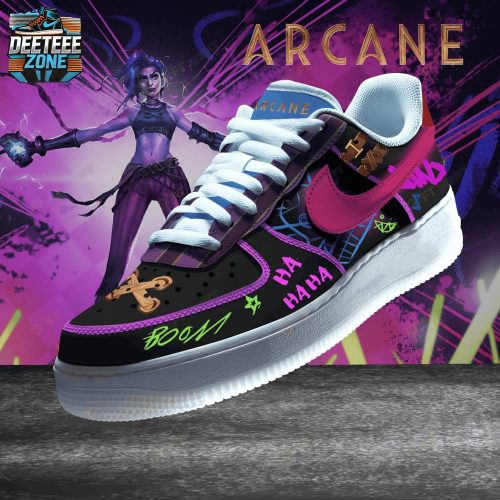 Arcane Jinx Sneaker Boots AF1 | Gamer Gear Must-Have