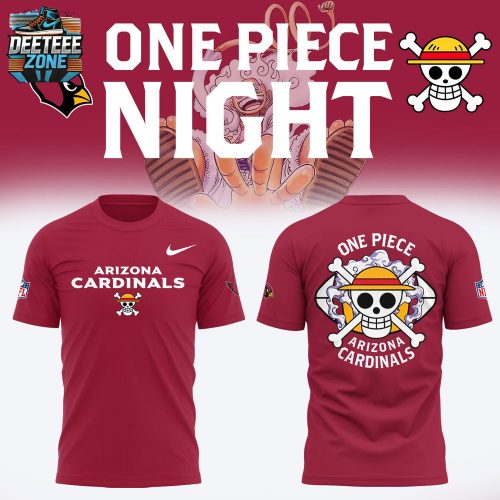 Arizona Cardinals x One Piece T-Shirt | Exclusive Crossover