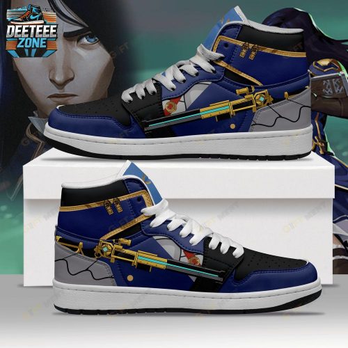 Caitlyn AJ1 High Tops | Premium Crossover Edition