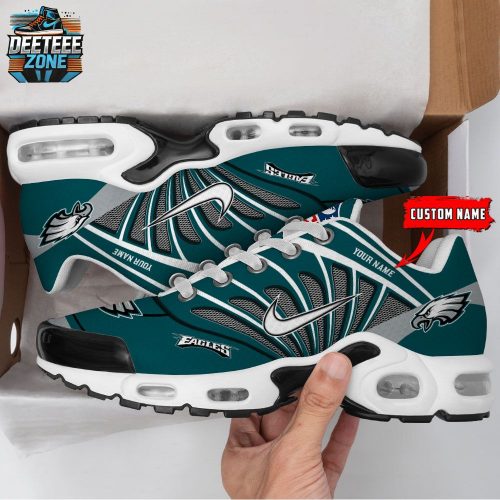 Customized NFL Eagles Air Cushion Sport Shoes