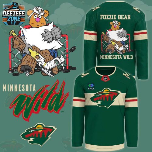 Fozzie Bear Minnesota Wild Jersey | Special Release Edition