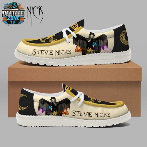 Gleammerch Stevie Nicks Hey Dude Personalized Shoes Gifts For Fans