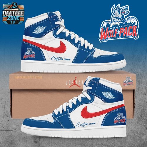 Hartford Wolf Pack Air Jordan 1 Shoes | Premium Customization