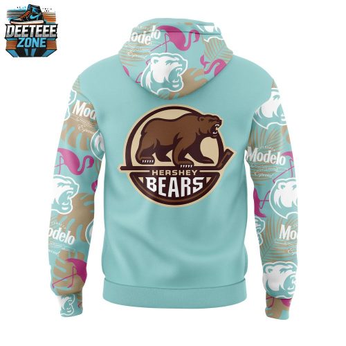 Hershey Bears Hawaiian Hoodie | Corona Modelo Night Edition