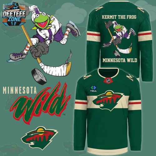 Kermit the Frog Minnesota Wild Jersey | Must-Have Gear