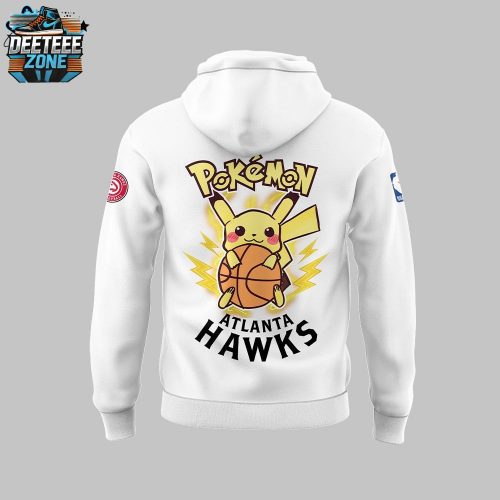 Limited Edition Atlanta Hawks X Pokemon Night Hoodie 2025