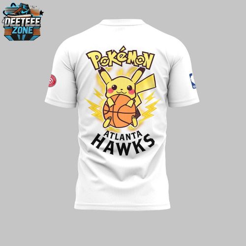 Limited Edition Atlanta Hawks X Pokemon Night T-Shirt 2025