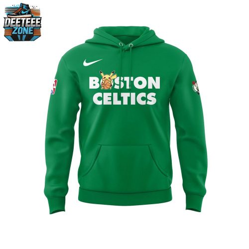 Limited Edition Boston Celtics x Pokémon Night Hoodie 2025