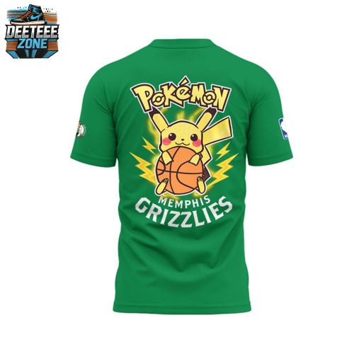 Limited Edition Boston Celtics x Pokémon Night T-Shirt 2025