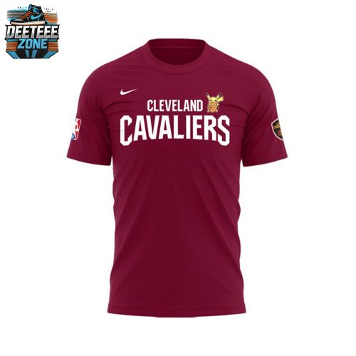 Limited Edition Cleveland Cavaliers x Pokémon Night T-Shirt 2025