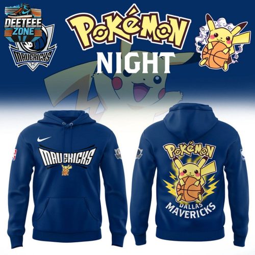 Limited Edition Dallas Mavericks x Pokémon Night Hoodie 2025