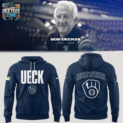 Limited Edition Honoring The Legend, Brewers Icon & Baseball Hall Of Famer Bob Uecker Hoodie