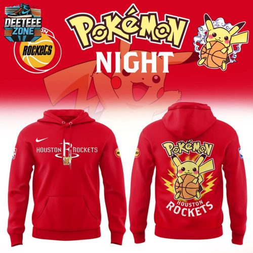 Limited Edition Houston Rockets x Pokémon Night Hoodie