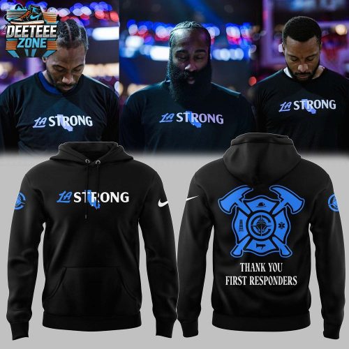 Limited Edition Los Angeles Clippers LaStrong Black Hoodie