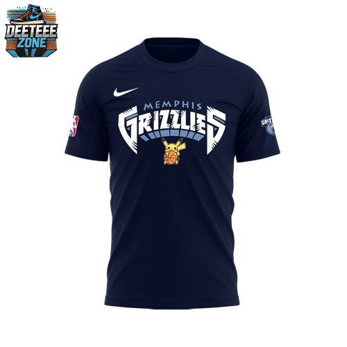 Limited Edition Memphis Grizzlies x Pokémon Night T-Shirt 2025