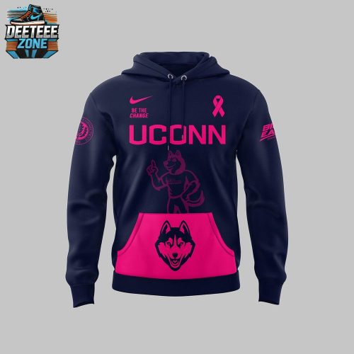 Limited Edition Uconn Basketball X Fight Night Cancer Hoodie 2025