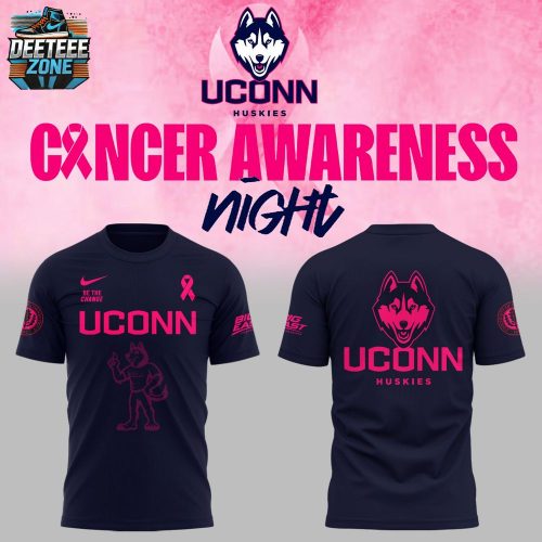 Limited Edition Uconn Basketball X Fight Night Cancer T-Shirt 2025