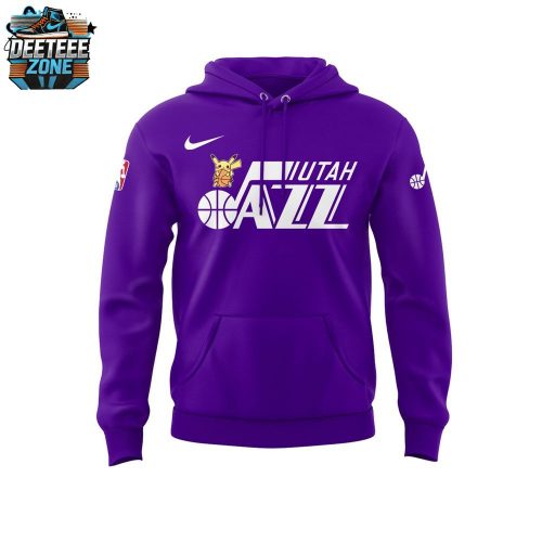 Limited Edition Utah Jazz X Pokemon Night Hoodie 2025