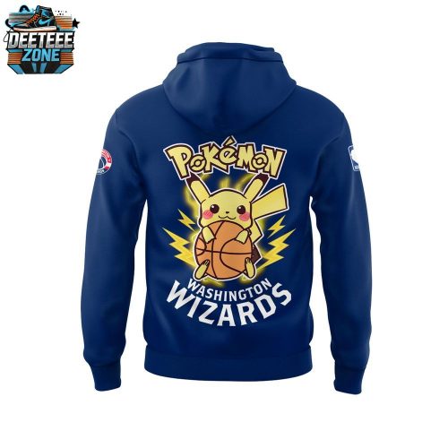 Limited Edition Washington Wizards X Pokemon Night Hoodie