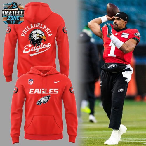 Philadelphia Eagles NFL 2025 Nike Limited “The Gang’s Back Together” Red Hoodie