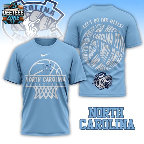 Premium North Carolina Basketball 3D Shirt