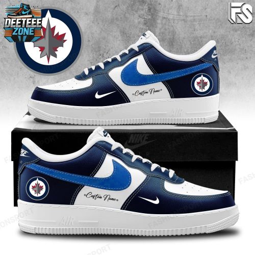 Winnipeg Jets Limited Edition AF1 Custom Shoes