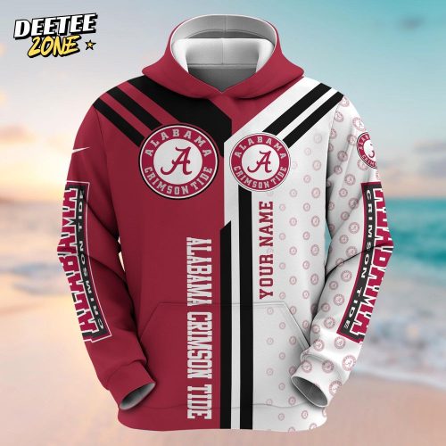 Alabama Crimson Tide Customized 3D Hoodie