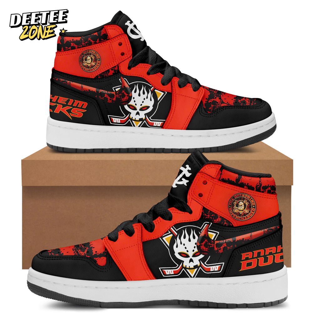 Anaheim Ducks Come Out & Play Night Air Jordan 1 Shoes Anaheim Ducks Come Out & Play Night Air Jordan 1 Shoes