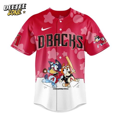 Arizona Diamondbacks Bluey and Bingo Jersey