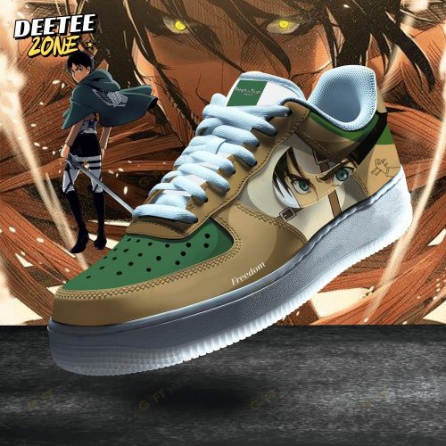 Attack On Titan Eren x AF1 Sneaker Boots