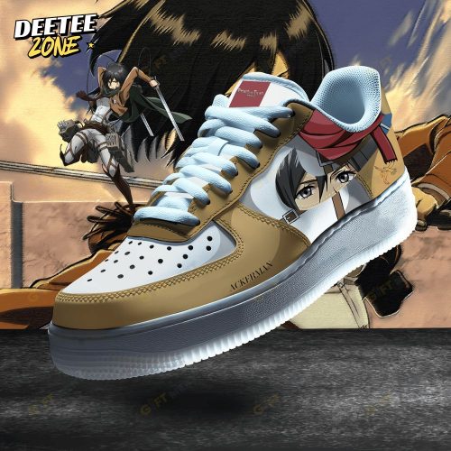 Attack On Titan Mikasa x AF1 Sneaker Boots