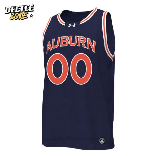 Auburn Basketball Custom Jersey V1