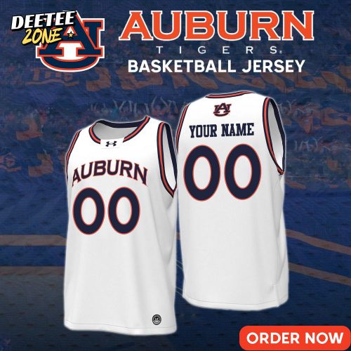 Auburn Basketball Custom Jersey V2