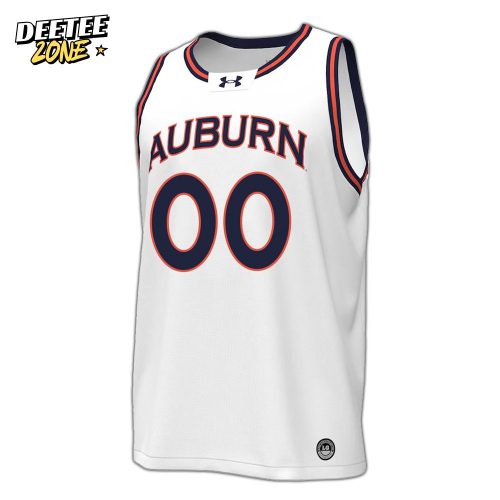 Auburn Basketball Custom Jersey V2