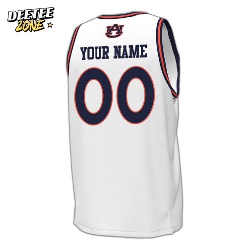 Auburn Basketball Custom Jersey V2