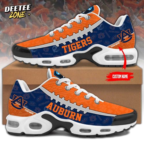 Auburn Basketball Personalized Air Max Plus Sneakers 02