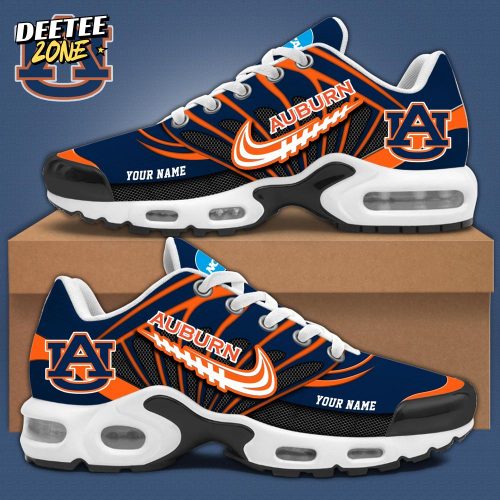 Auburn Basketball Personalized Air Max Plus Sneakers