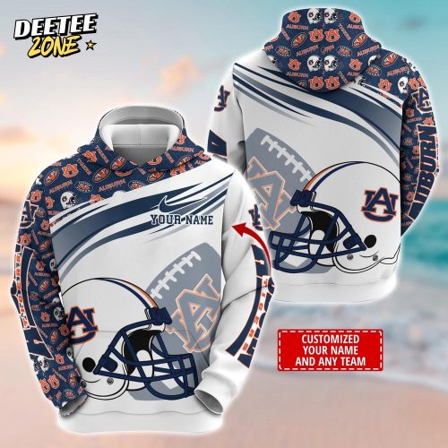 Auburn Tigers Customized 3D Hoodie