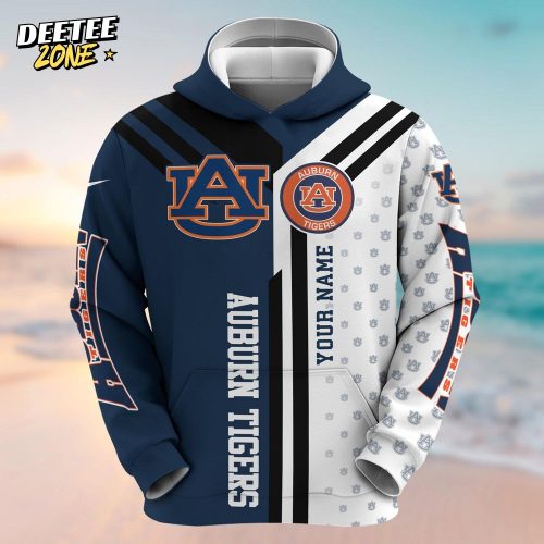 Auburn Tigers Customized 3D Hoodie V2