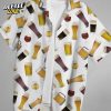Mardi Gras Beads King Cake Crawfish Shirt For Men
