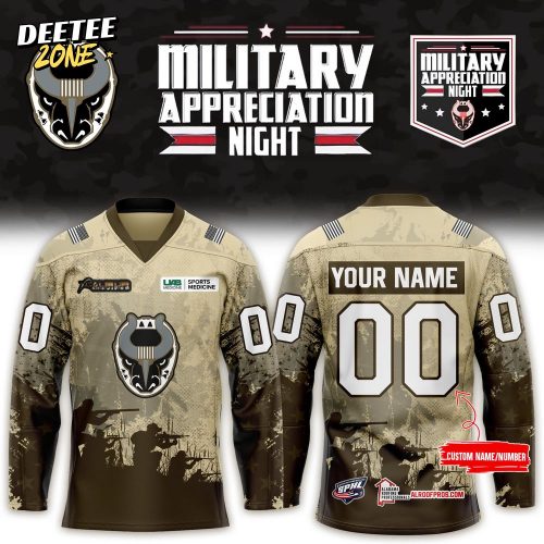 Birmingham Bulls Military Night Jersey 2025