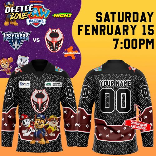 Birmingham Bulls x Paw Patrol Night & Weiner Dog Race Jersey