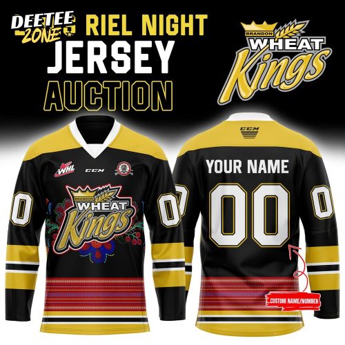 Brandon Wheat Kings “Louis Riel Night” Jersey