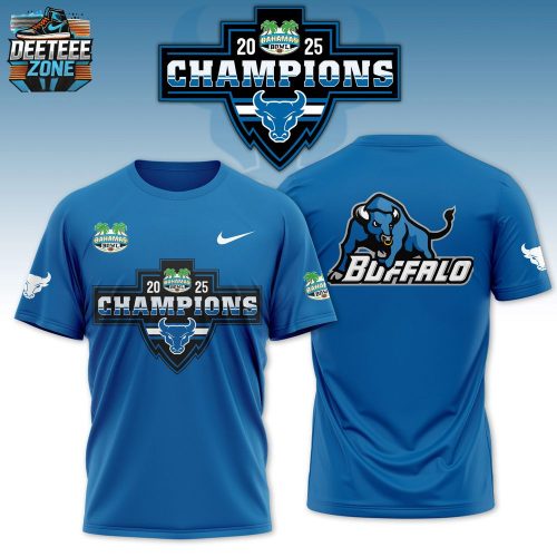 Buffalo Bulls 2025 Bahamas Bowl Champions Tee