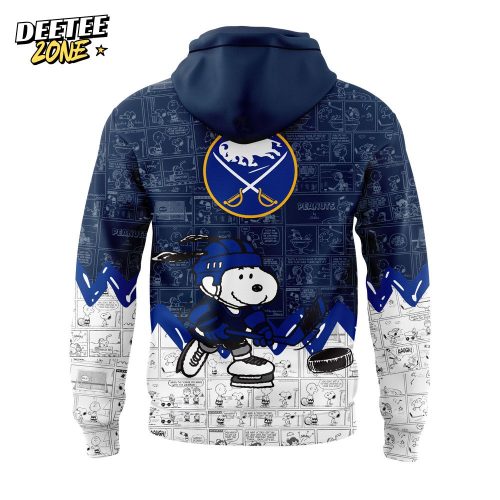 Buffalo Sabres Anniversary of Peanuts Hoodie