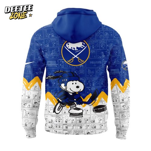 Buffalo Sabres Anniversary of Peanuts Hoodie V2