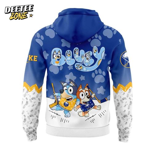 Buffalo Sabres Bluey and Bingo Hoodie