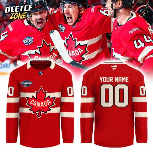 Canada Fanatics Red 2025 4 Nations Face Off Premium Player Jersey