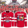Canada Nations Face off Champions Red NHL Jersey