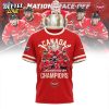 Canada Fanatics Steel 2025 4 Nations Face Off Champions Tshirt